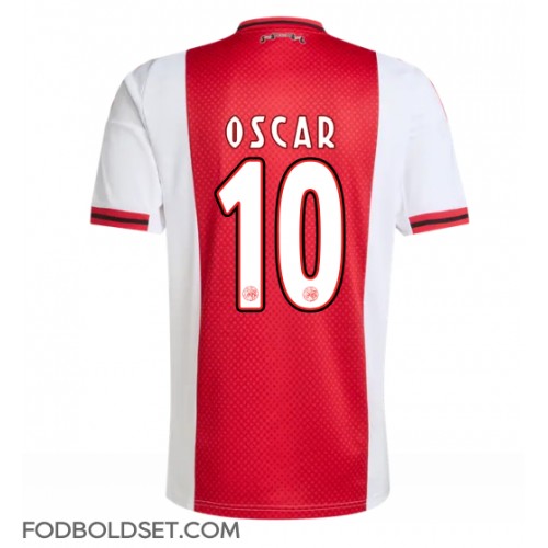 Ajax Oscar Gloukh #10 Hjemmebanetrøje 2025-26 Kortærmet